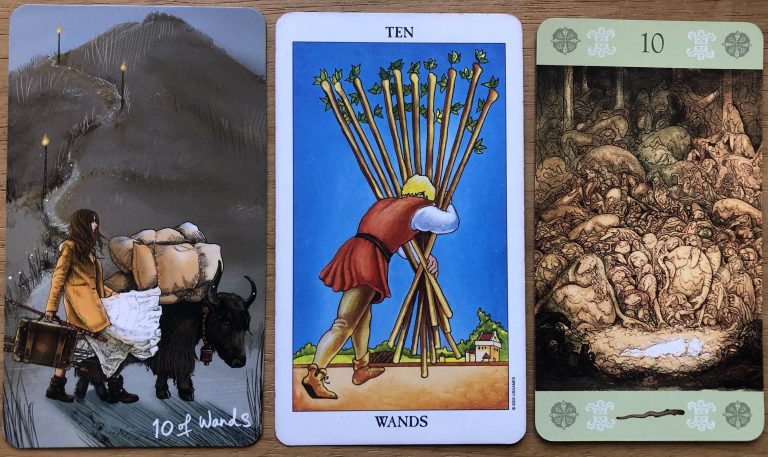 Ten Of Wands: Yes Or No Tarot Card Meaning