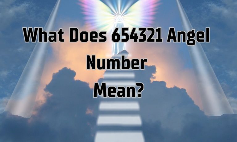 654321 Angel Number Meaning